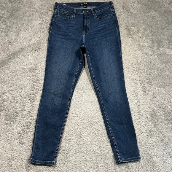 Calvin Klein High Rise Skinny Jeans Women's 10 30x28 Repreve Stretch - Picture 1 of 15